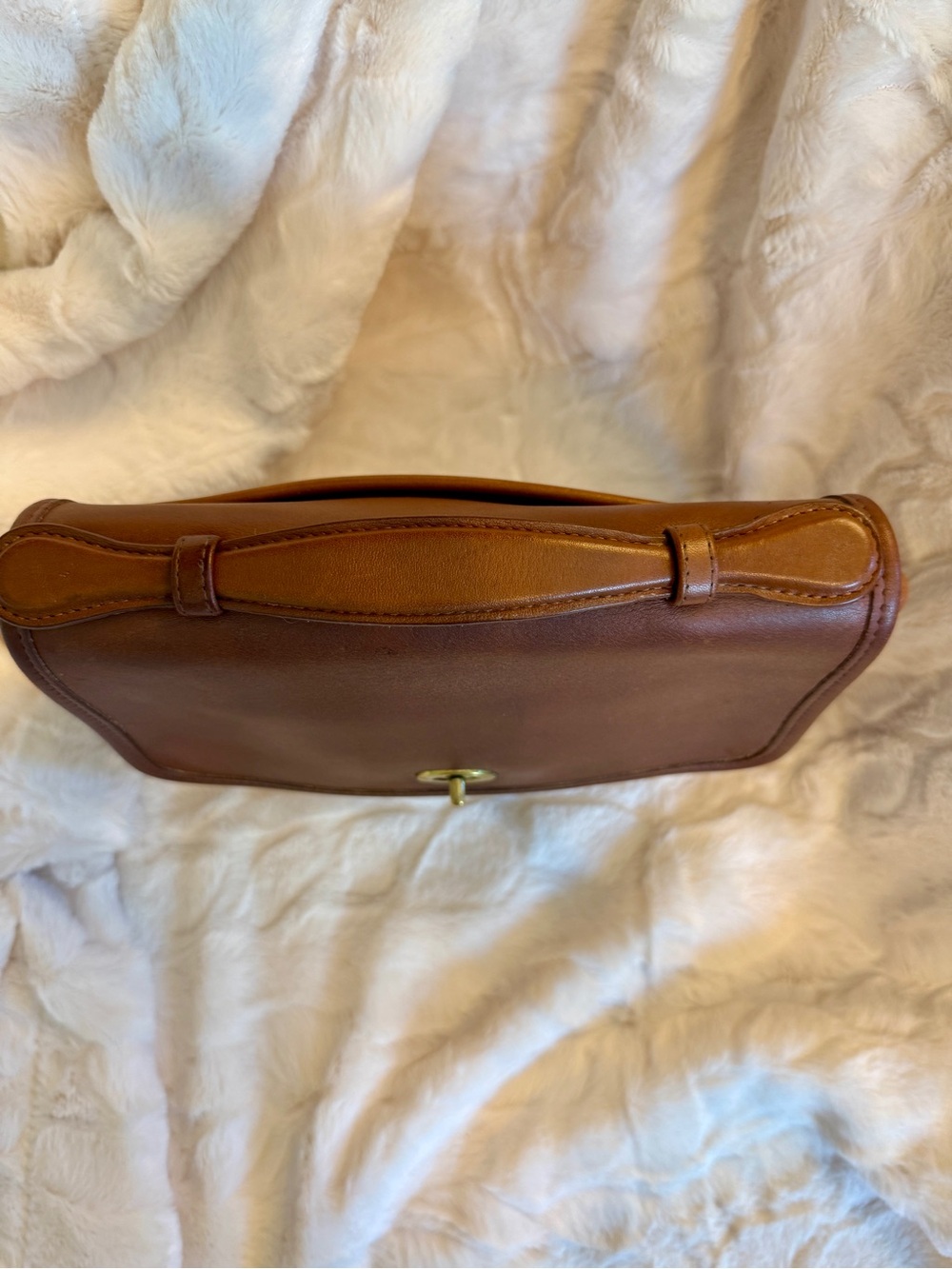 Vintage Coach Court bag in British Tan 9870 - Picture 2 of 16